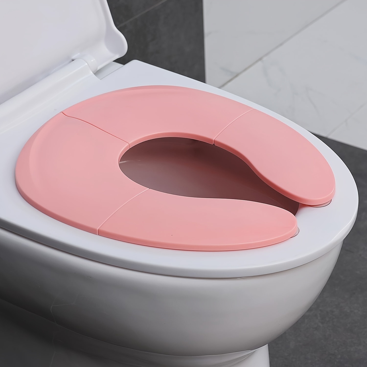 Toddler Potty Training Seat - Draagbare opvouwbare zindelijkheidstraining met zuignap voor
