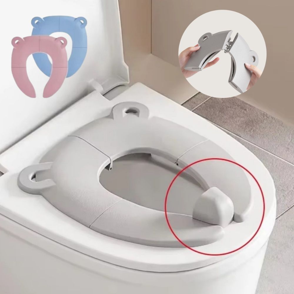 Toddler Potty Training Seat - Cartoon Baby Potje Zitje Opvouwbaar Draagbaar