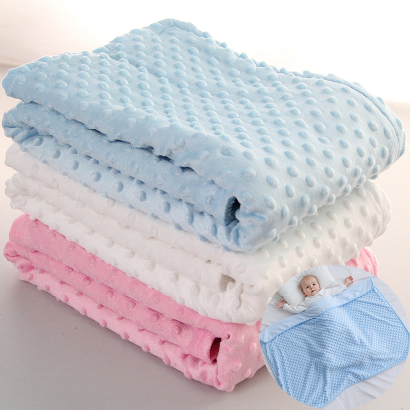 Baby Swaddle Blanket - Winter effen babydeken en inbakeren pasgeboren