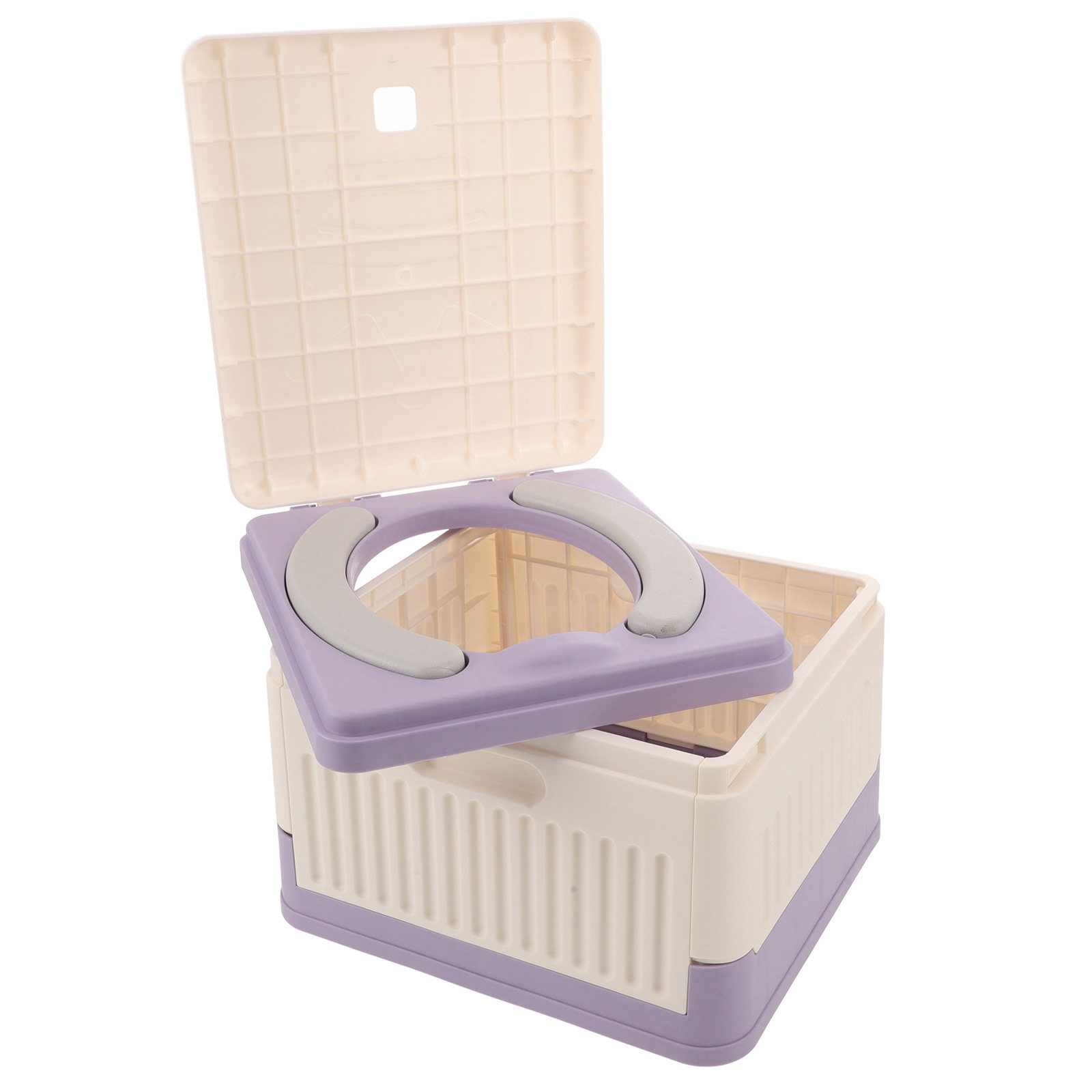 Toddler Potty Training Seat - Inclusief wegwerp-potjeshoezen. Draagbaar, opvouwbaar potje voor