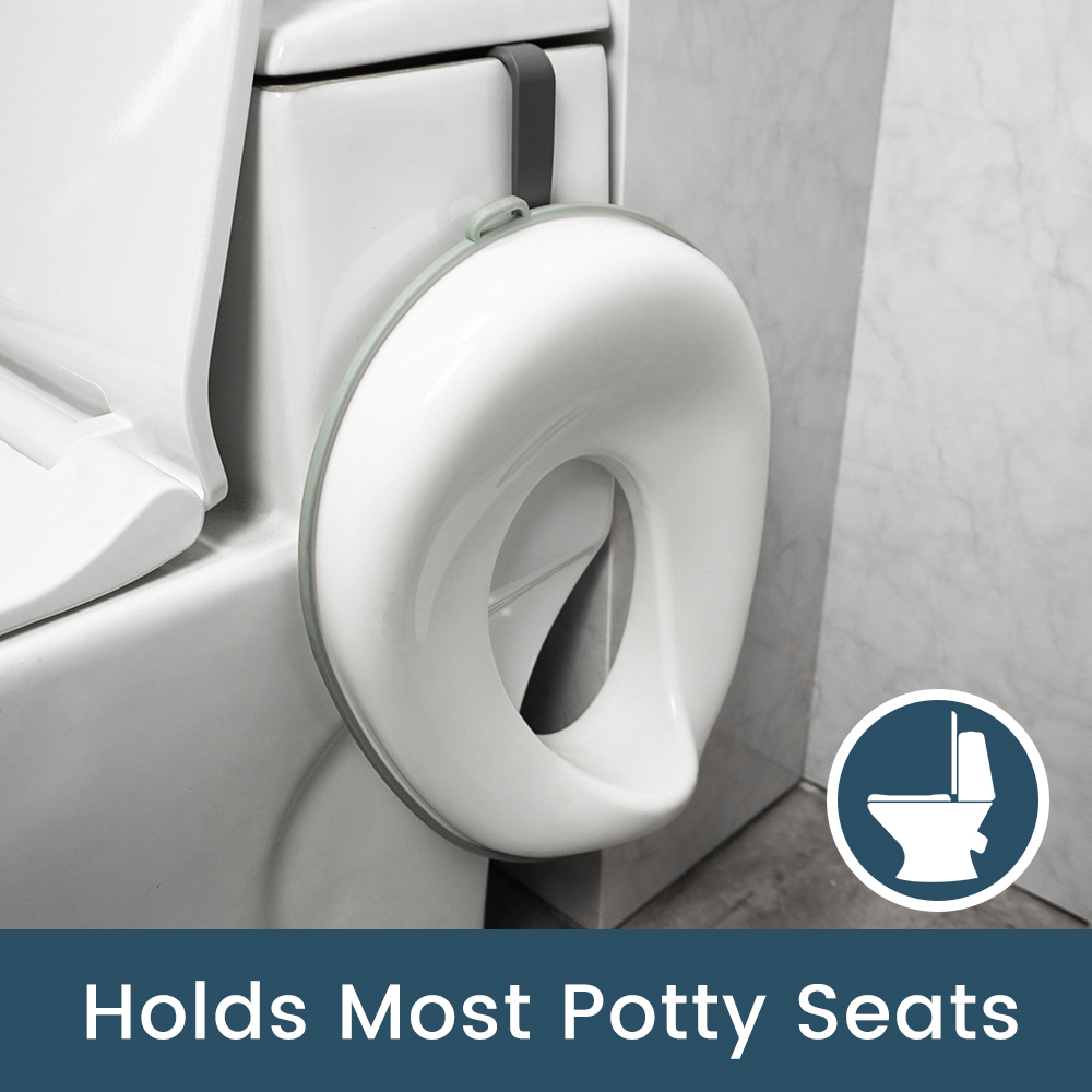 Toddler Potty Training Seat - Babypotje Toiletbril met opberghaak - Trainingstoiletring