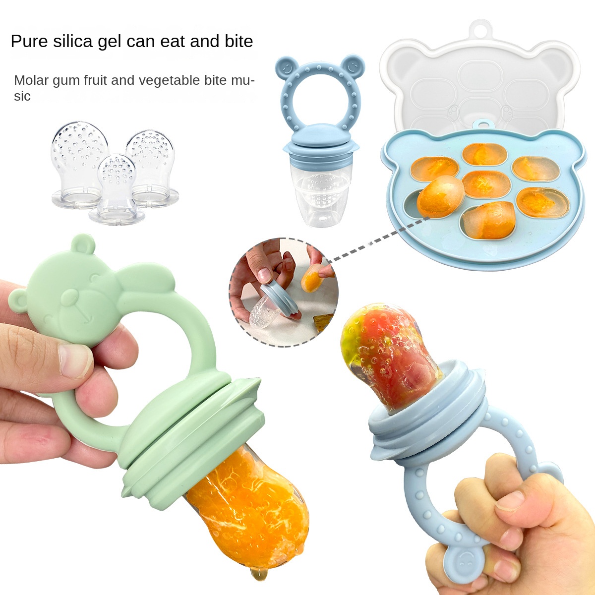 Baby Products Eco Friendly - Food Grade Siliconen Baby Bijtring Eco
