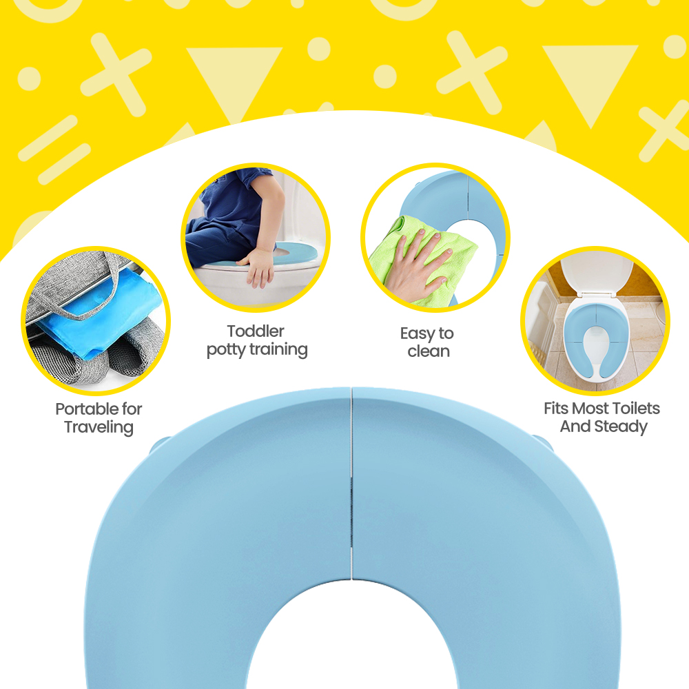 Draagbare opvouwbare zindelijk - Toddler Potty Training Seat recensie en prijs