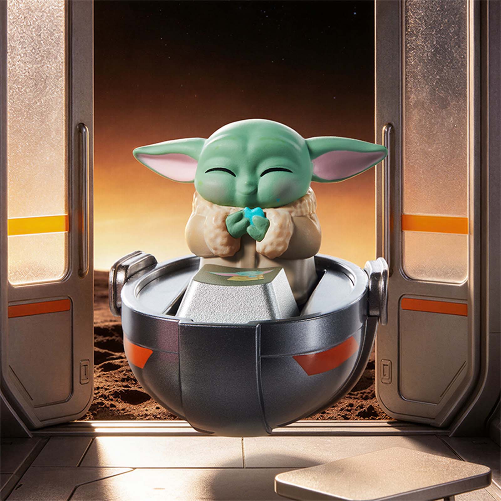 Star Wars Grogu Keycap Blind B - Baby Products Miniso recensie en prijs