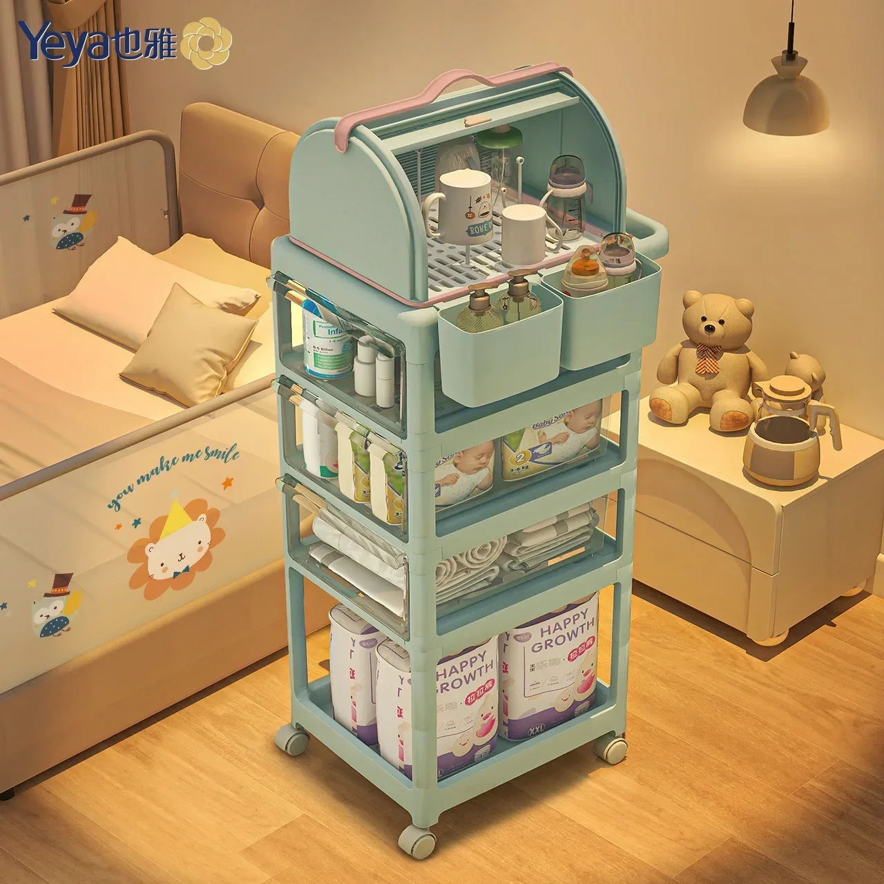Mobiele Opslagrekken-Transpara - Baby Products Eco Friendly recensie en prijs
